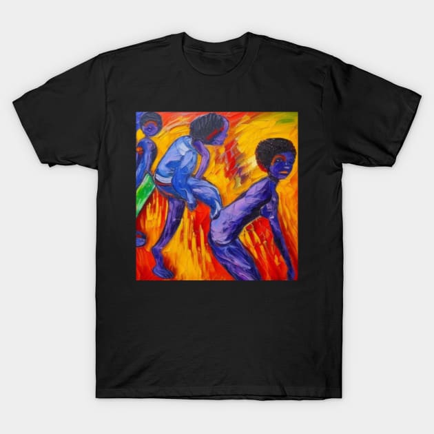 Second Line Dance T-Shirt by Stephanie Kennedy 